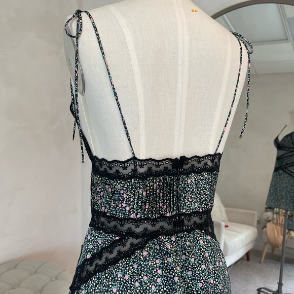 FOR LOVE AND LEMONS FARRAH SLIP DRESS SZ S - Picture 8 of 11